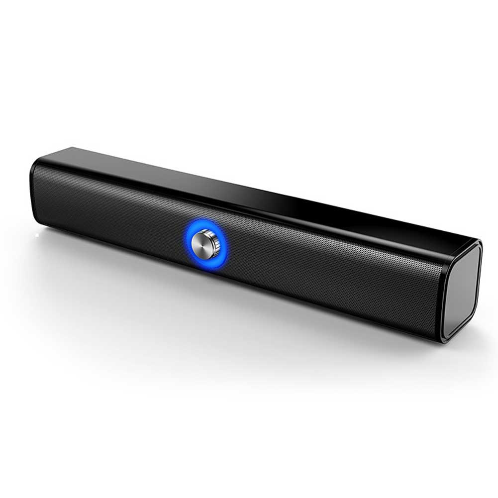 Bluetooth 5.0 2X10W Echo Bi Home Theater Subwoofer Mini Speaker, suitable for PC/smartphone/tablet/AUX/USB/TF card