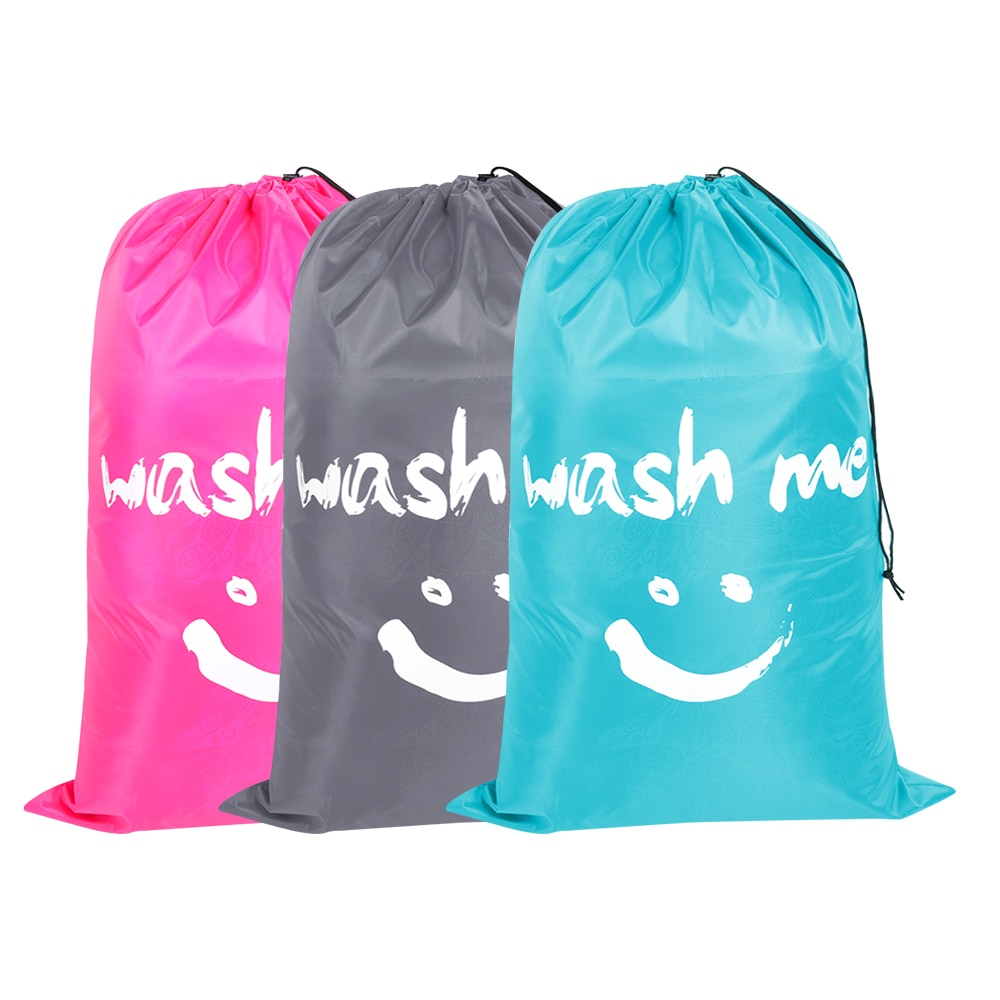 Nylon Waszak Wasbaar Vuile Kleren Organisator Wassen Me Travel Opslag Pouch Zakken Vouwen Wassen Tasje