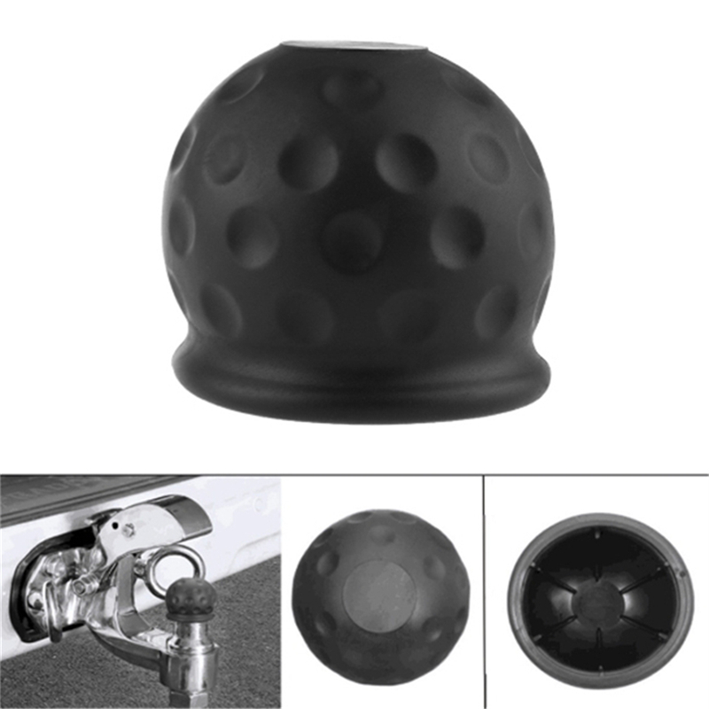 Universal Rubber Tow Bar Ball Cover Cap Towing Hitch Caravan Trailer Tow Ball Protector Cover