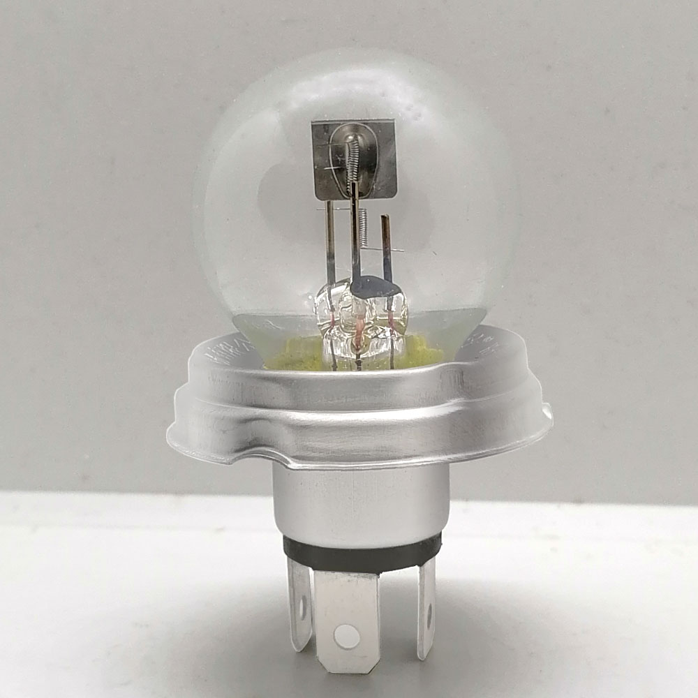 2pcs R2 G40 P45t 12V 45/40W Motorbike Headlight Car Head Light Halogen Bulb Moped Scooter ATV Lamp Bulb Aluminum Light