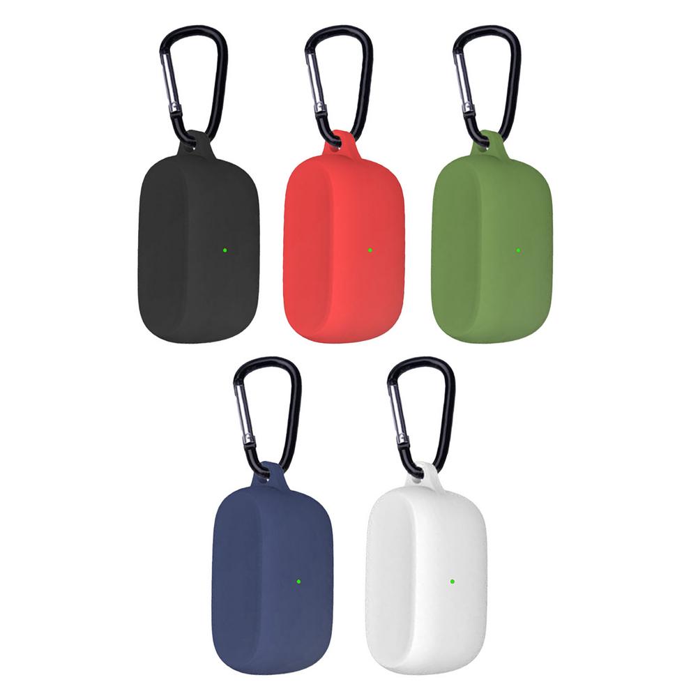 Silikone beskyttelsescover etui til jabra til elite 3 skin shell til elite 3 ladeboks cover tasker bluetooth øretelefon tilbehør