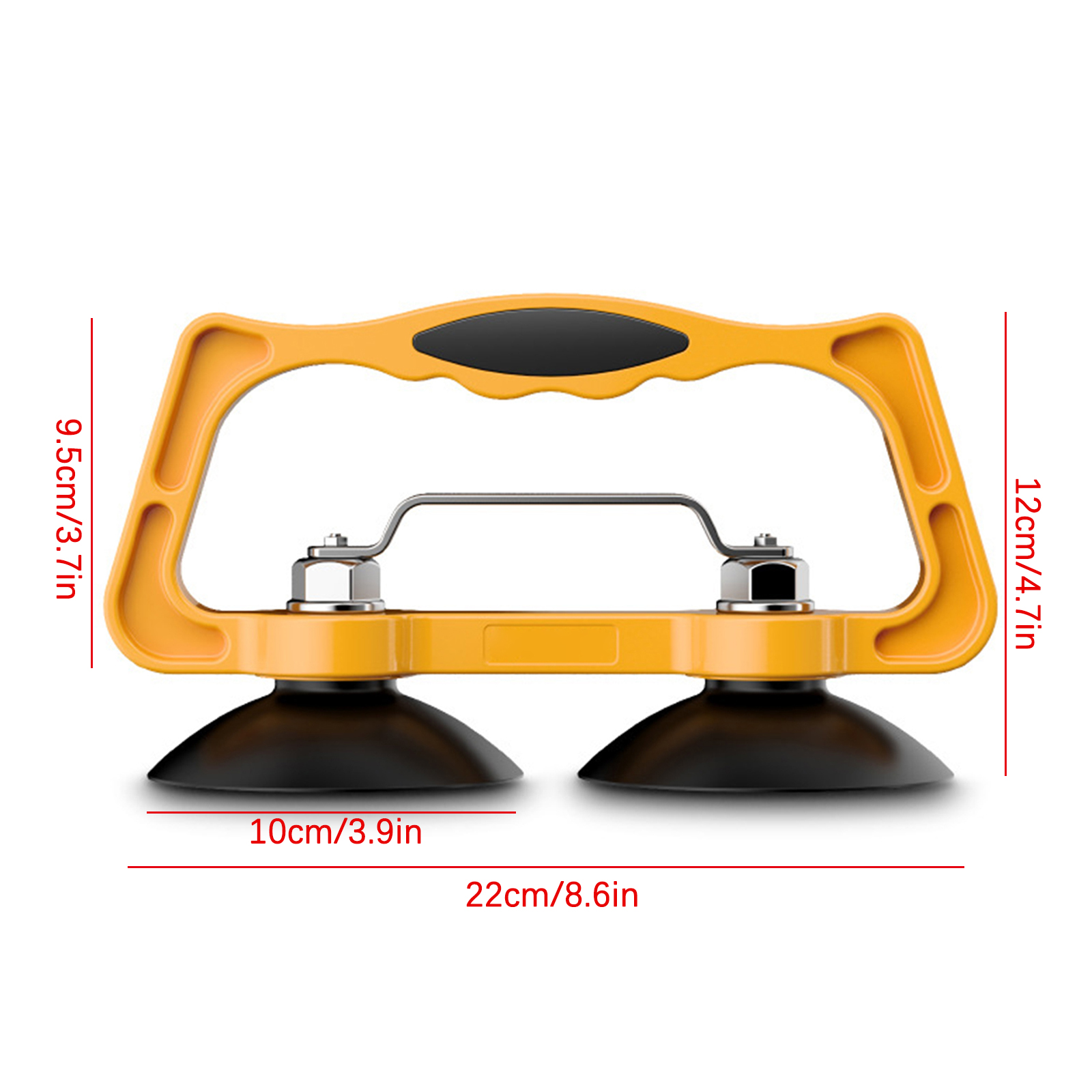 Plate Lifters Manual Lifting Handling Tools Vacuum Suction Cups Lifter Household Appliances Durable Load-bearing 35KG Heavy Duty: Default Title