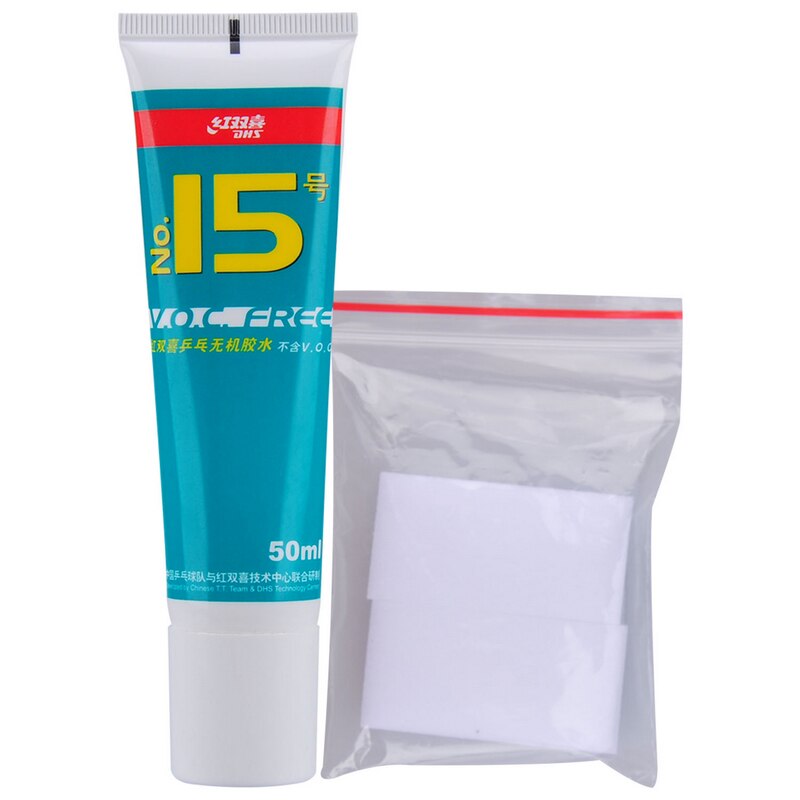 DHS No.15 glue 50ml Water Glue for Table Tennis Racket Ping Pong Accessories ITTF Approved NO-V.O.C