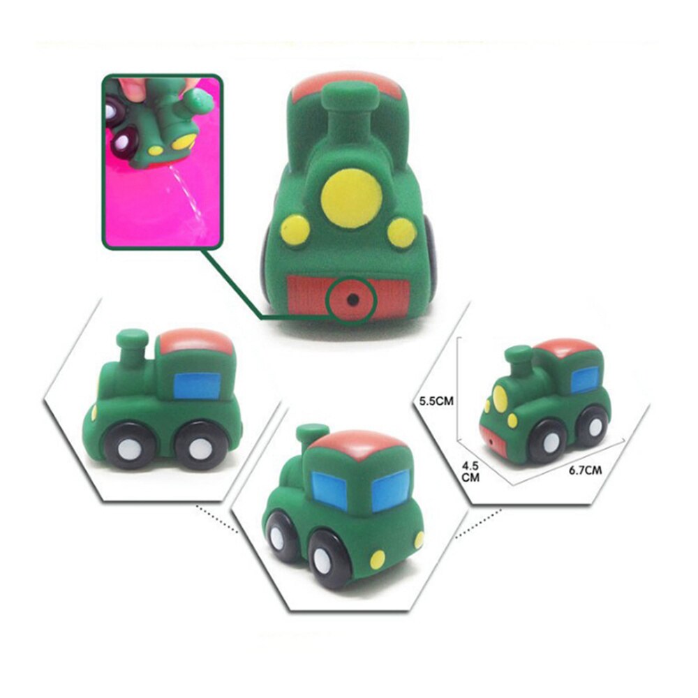 8Pcs Spelen Water Speelgoed Set Boot Voertuig Vliegtuigen Bad Speelgoed Squeeze Sound Bathtime Drijvende Boten Auto Modellen Zwemmen Baby speelgoed Voor