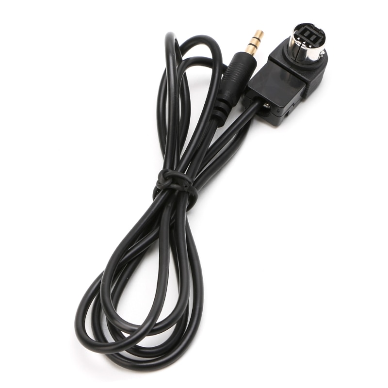 Cable de entrada auxiliar de 3,5mm para coche, Mini conector para ALPINE AI-NET, iPhone, MP3, adornado