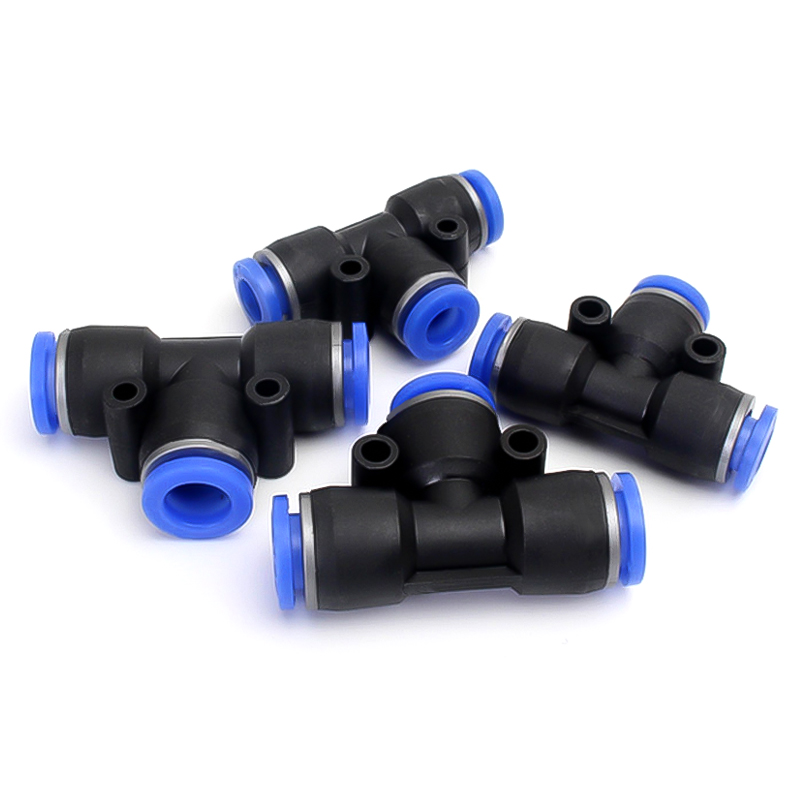 1PCS PE PEG Blue Pneumatic Fitting Pipe Connector Tube Air Quick Fittings Water Push In Hose Couping 4mm 6mm 8mm 10mm 12mm