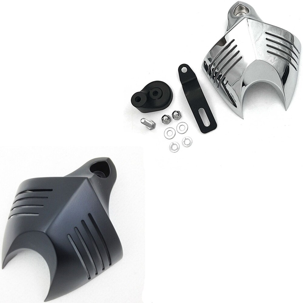 Chrome Twin Horn Cover Cowbell For Harley Davidson V-ROD'S 1992 Aftermarket Motorcycle Parts Chrome