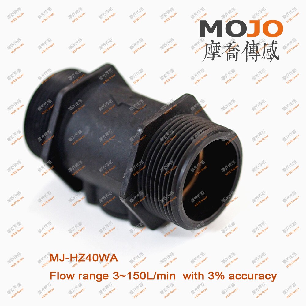 Flow Sensor MJ-HZ40WA DN40 Water Flow Detector 10% Accuracy Flow Meter