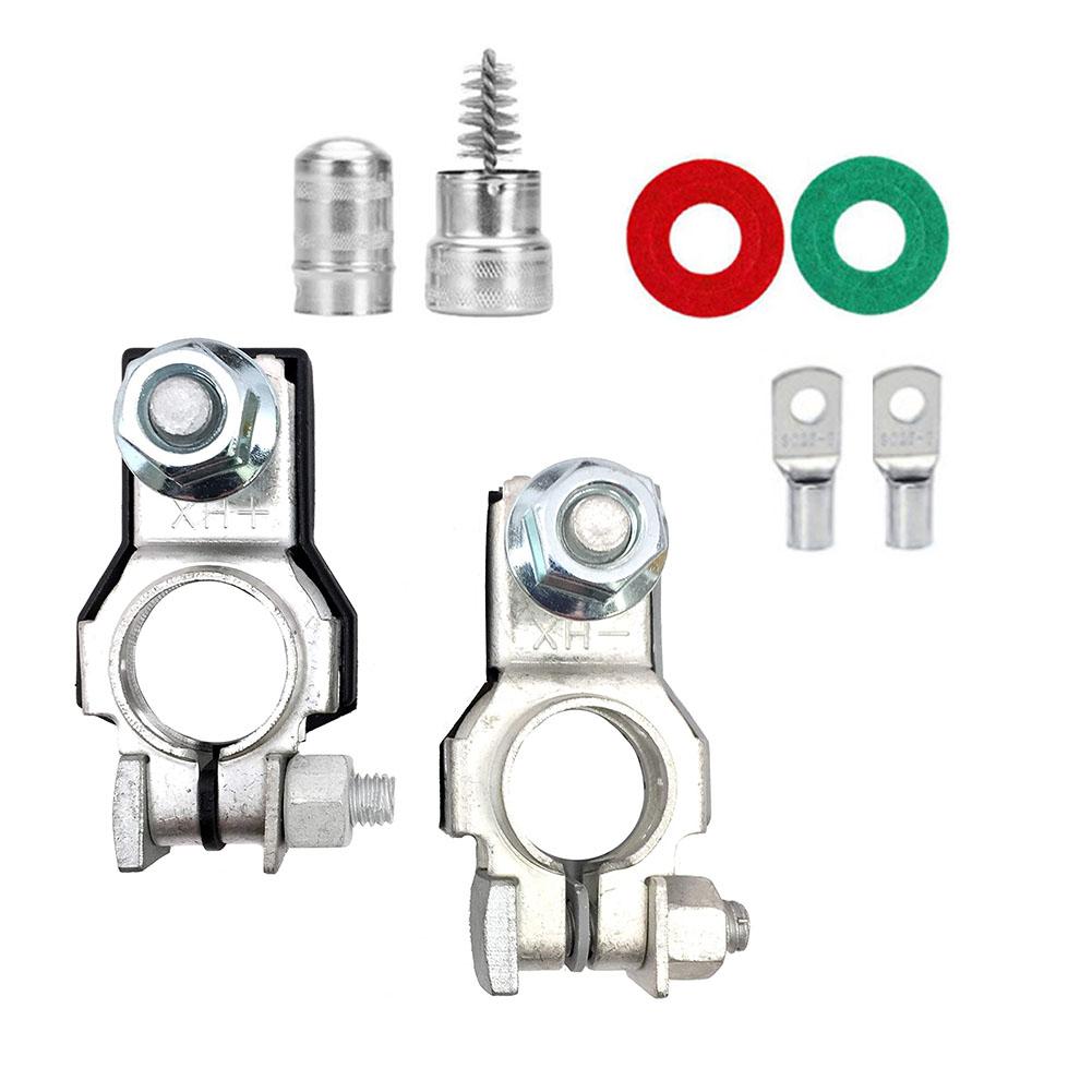 Car Waterproof Battery Terminal Positive Negative Set Prevent Leakage Protect The Power Supply For Toyota GM Nissan: Default Title