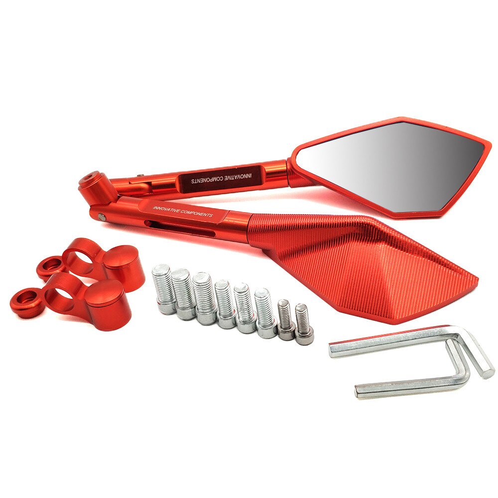 CNC Universal Motorcycle Mirror Rearview Side Mirrors Motorbike Accessories For Ducati 400 620 695 696 796 821 797 900 MONSTER