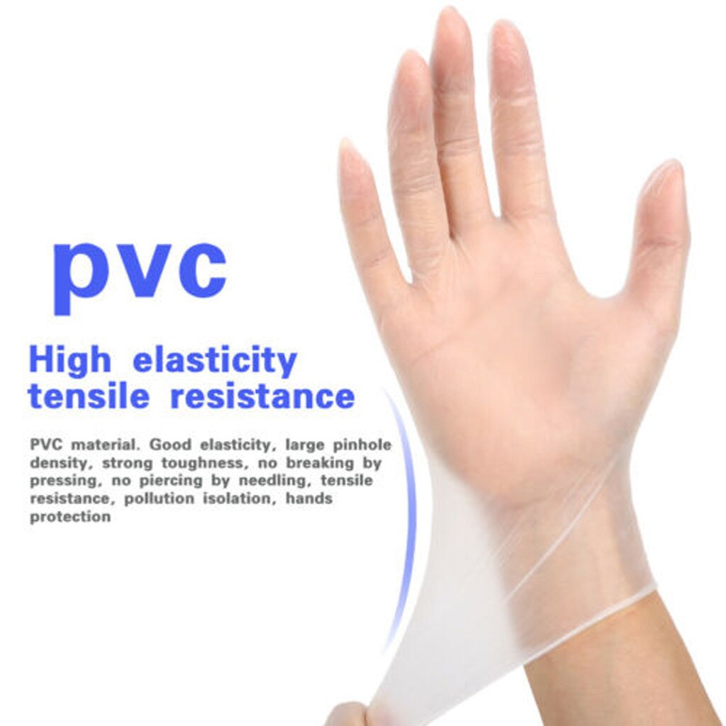 50 Pairs Rubber Comfortable Disposable Mechanic Nitrile Gloves Exam Gloves clean tool for woman man Safety Gloves