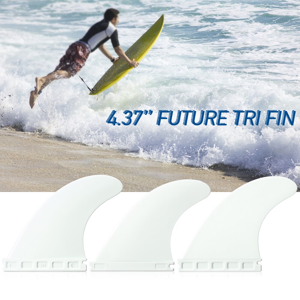 11.1cm future tri fin 4.37 '' surfing tri fin set surfboard fins fcs future fin thruster 3 packs vannsport surfing board