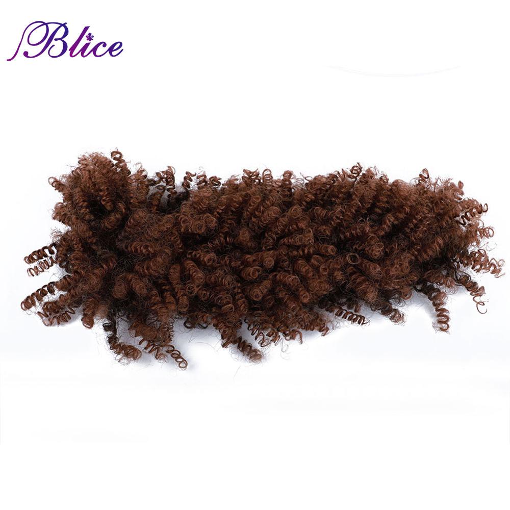 Blice – perruque Mohawk synthétique bouclée, bouffante haute, Chignon devant à derrière, courte, Punk, pour femmes, 90 pouces: 1B  30