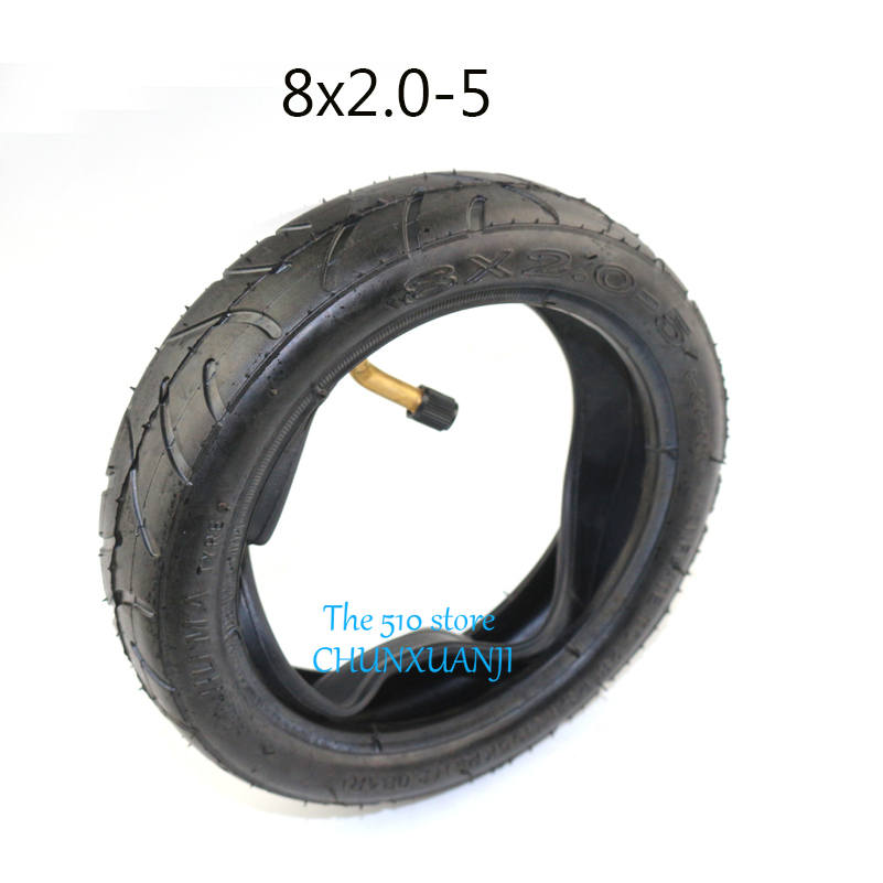 Tubo interior y neumático de 8X2.0-5 para scooter Eléctrico carrito de bebé neumático de 8 pulgadas neumáticos 8x2.00-5