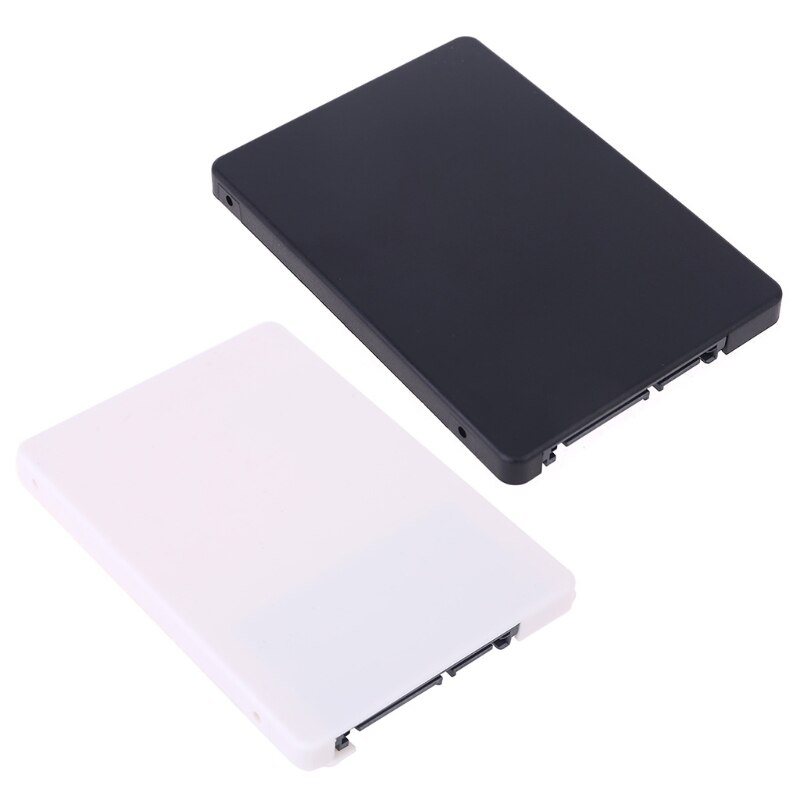 7mm mSATA SSD à 2.5 pouces SATA adaptateur boîtier convertisseur plastique boîtier de disque dur boîtier de disque dur externe