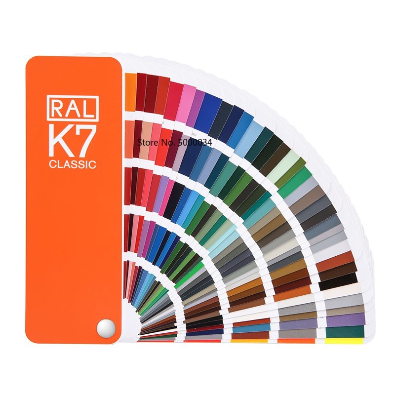 Original Germany RAL color card international standard Ral K7 color chart for paint 213 colors