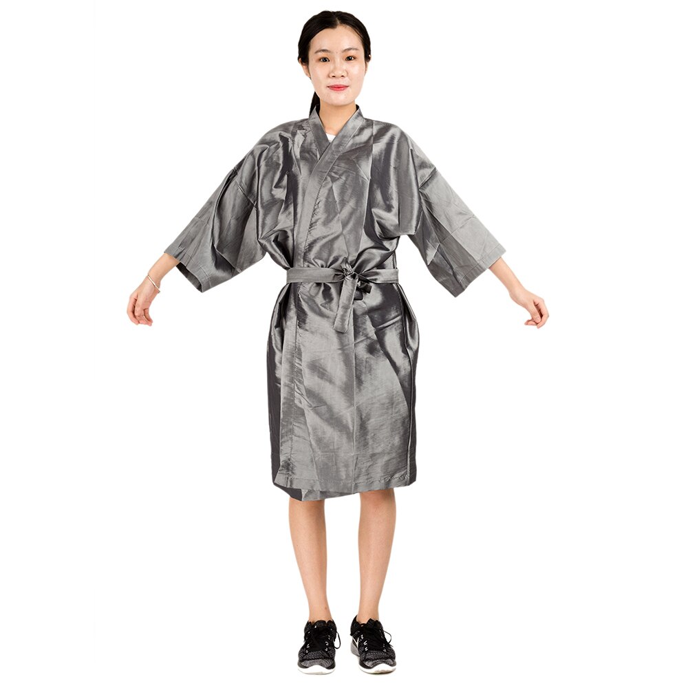 Soft Salon Hairdresser Robe Gown Unisex Sauna Cloth Hairdressing Kimono Beauty Spa Gown For Guest Universal Size