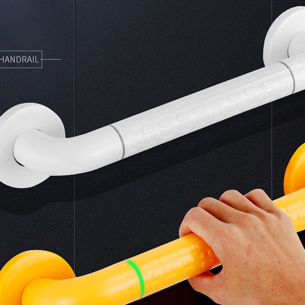 1 Set Van Abs Oude Mensen Veiligheid Ouderen Veiligheid Armsteun Antislip Uitgeschakeld Veiligheid Armsteun Voor Badkamer (Wit 30Cm, met 8 Self-Tap