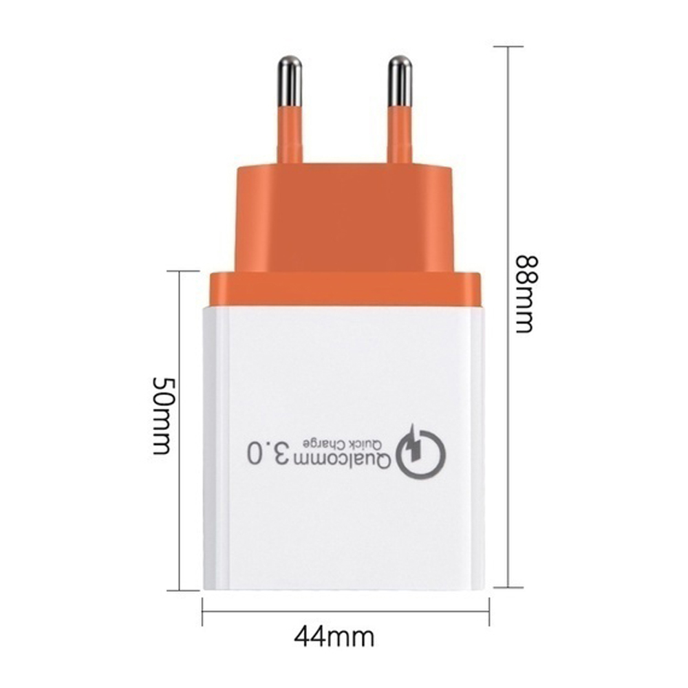 Coming 4 Port Quick Charge QC 3.0 USB Charger Travel Wall Adapter EU US plug 3.1A Mobile Phone Fast Charging
