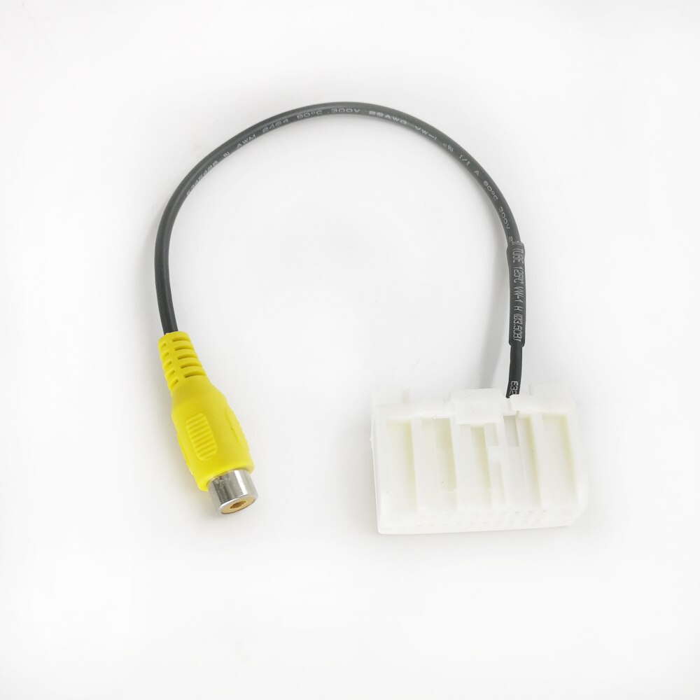 Biurlink Car Camera Rear RCA Plug Reversing Convert Video Cable Harness Wire For Jeep Wrangler Compass Rubicon Patriot: only rear rca cable