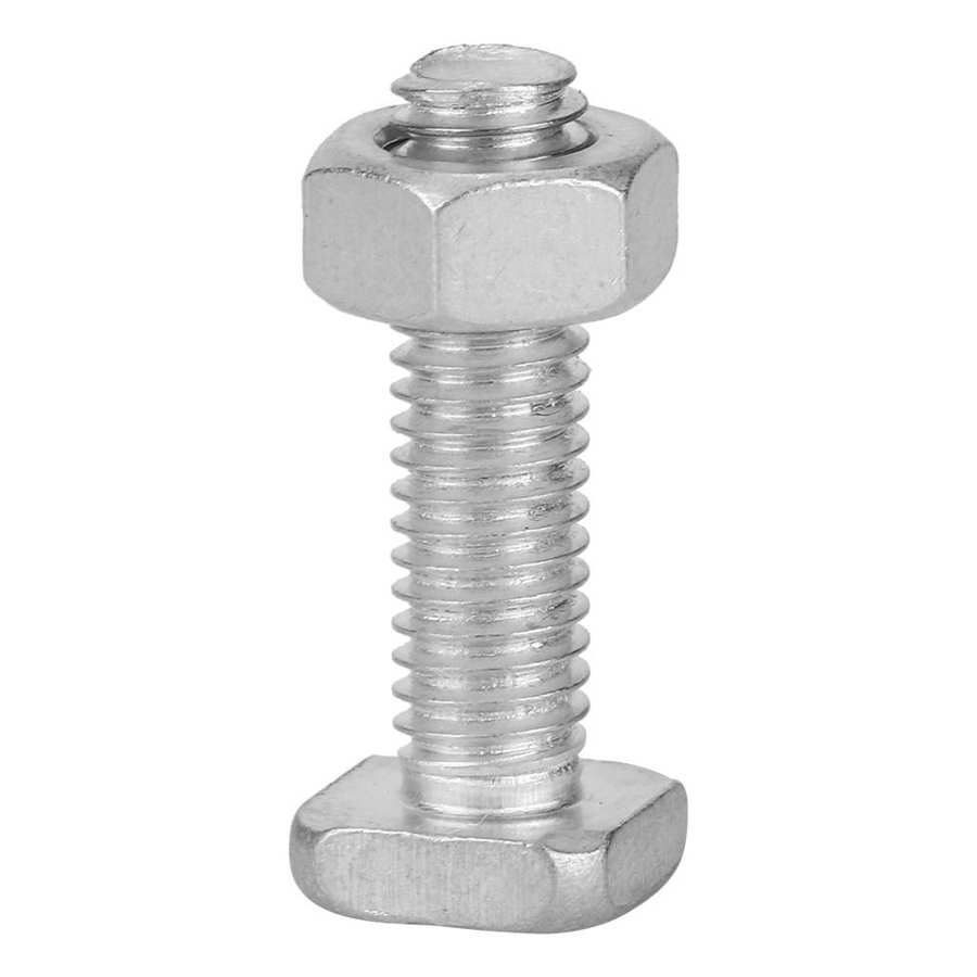 Nuts Bolts Set Aluminium 20 Sets Greenhouse Nuts for Greenhouse Accessories Warehouse Workshop Patio