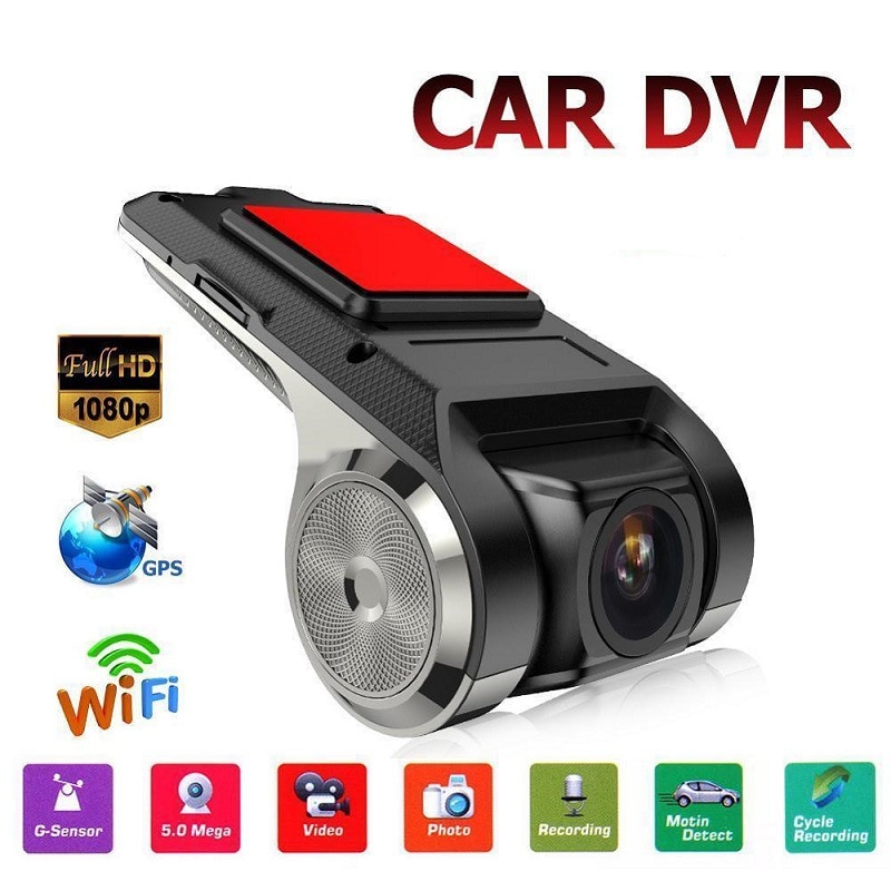 Adas Auto Dvr Camera 1080P Usb Wifi Android Dash Cam Auto Video Recorder Dash Camera
