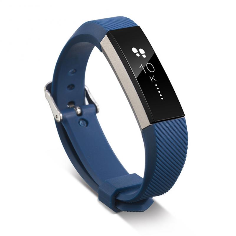 Para fitbit alta pulseira de silicone de luxo pulseira inteligente esportes substituição banda de pulso confortável e macio cinta txtb1