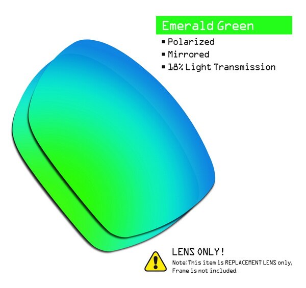 SmartVLT Polarized Replacement Lenses for Oakley Dispatch 1 Sunglasses - Multiple Options: Green-ShieldCoat