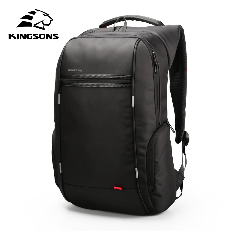 KINGSONS Item 13.3 15.6 17.3 inch Laptop Backpack Waterproof Men Women Backpack For Business Travel School Bags