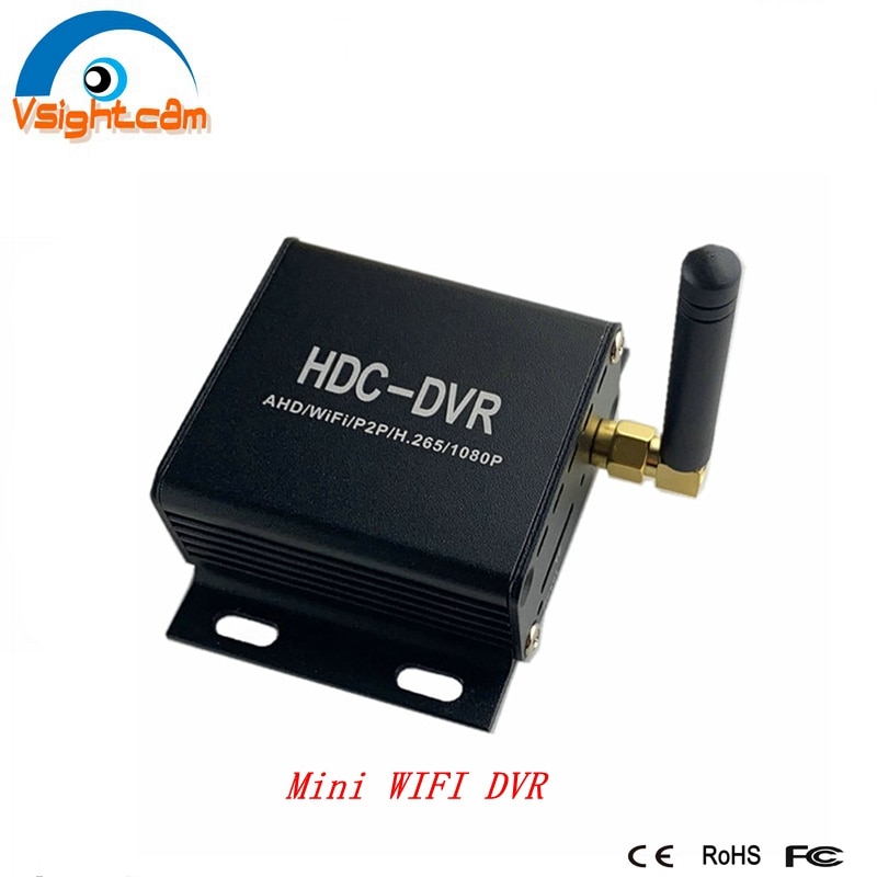 1Channel Mini AHD/TVI/CVI HDC DVR Wifi Network Camera Mobile DVR H.265 CCTV System AHD 720P 1080P MDVR Recorder