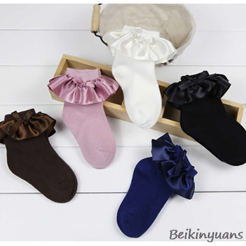 Baby Mädchen Kinder Faux Wildleder Spitze Baumwolle Socken Prinzessin Weiche Trim Baby Kleinkind Kurze Socken