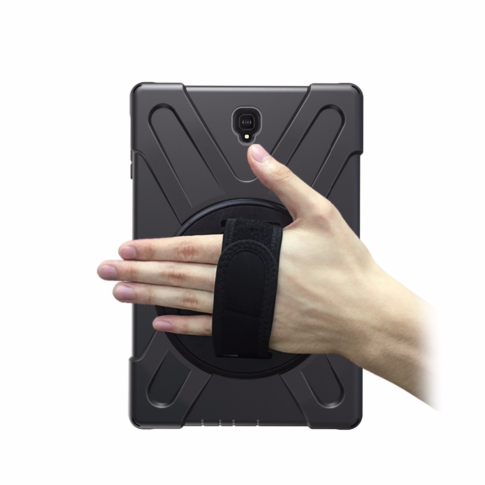 Kotelo samsung galaxy tab  s4: lle 10.5 t830 t835 sm-t830 sm-t835 lapsille lapsille turvallinen vastussuoja rannehihna funda