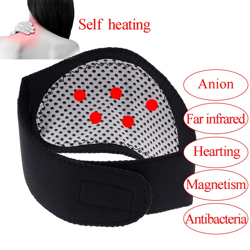 Zelf Verwarming Hals Massager Toermalijn Magnetische Therapie Nek Massager Halswervel Bescherming Spontane Verwarming Belt Body Massager