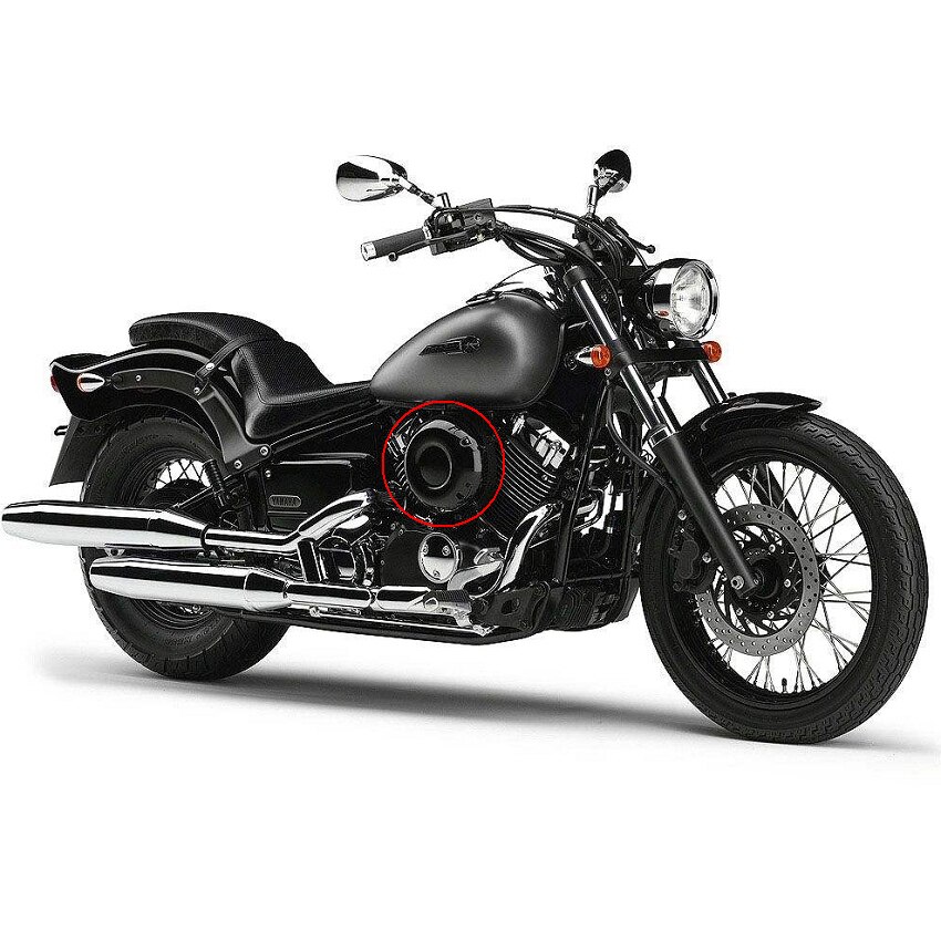 Motorcykel luftfilter för yamaha xvs 400 xvs 400c xvs 650 xvs 650a xvs 650a drag v-star midnight star classic custom silverado