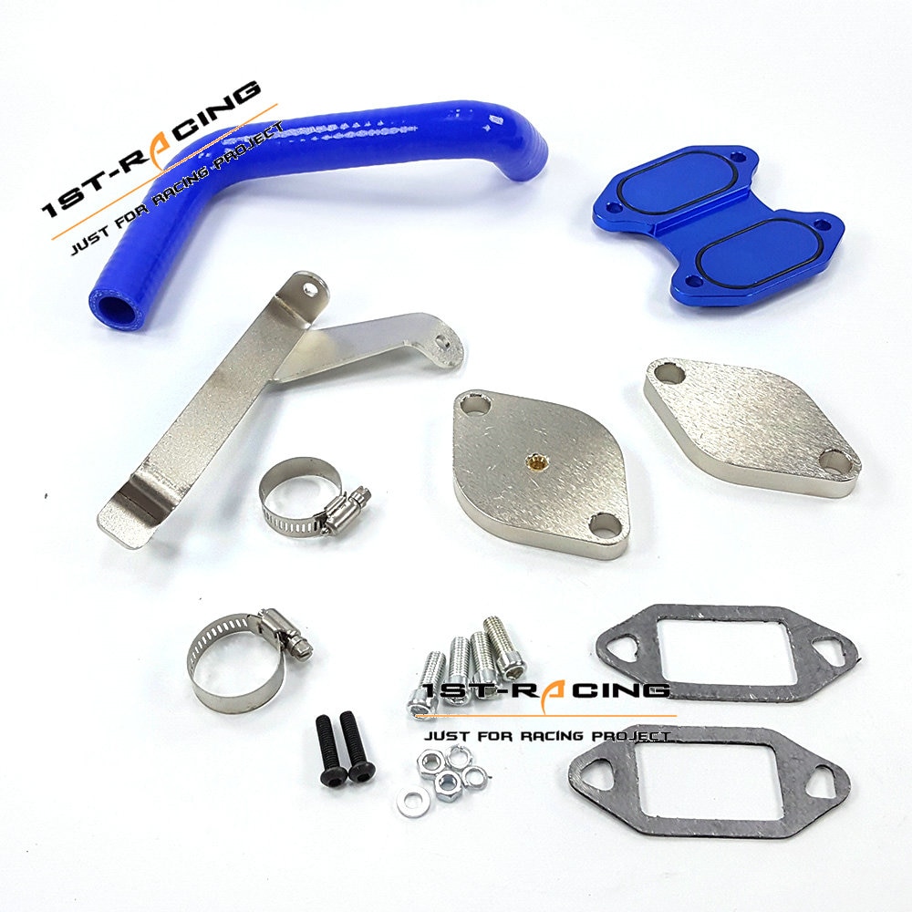 EGR Valve Cooler Delete Kit For 07-09 Dodge Ram 2500 3500 4500 5500 6.7L L6 Cummins Turbo Diesel