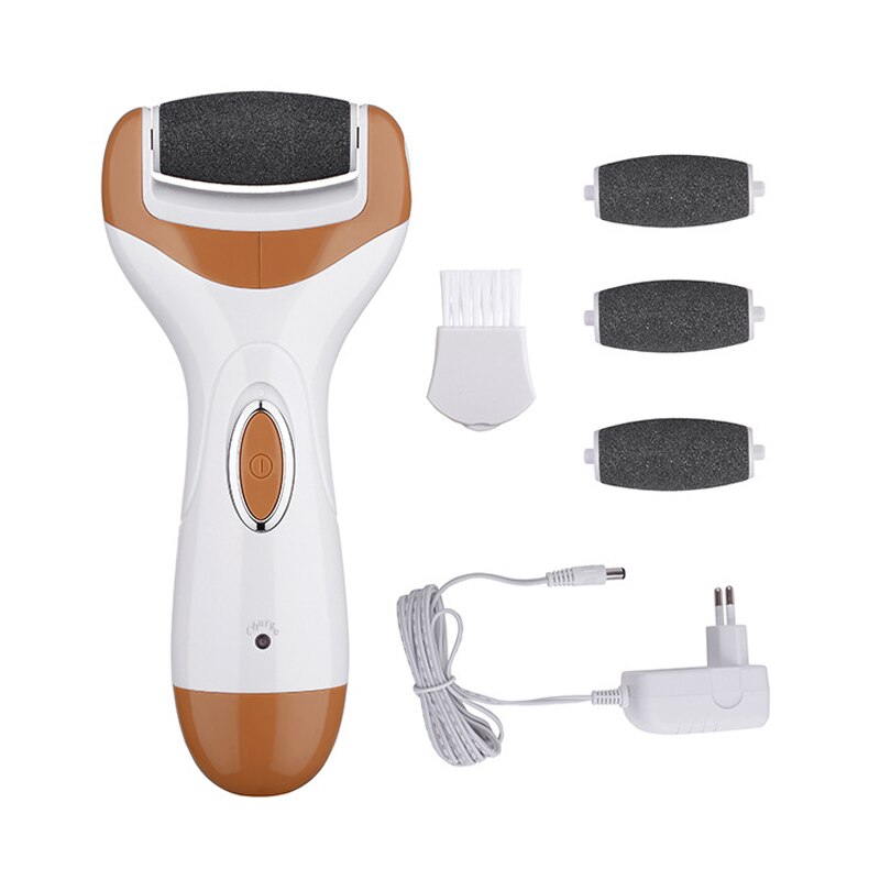 Browns 4in1 Rechargeable electric foot file callus remover machine pedicure foot care tool feet for heels remove dead skin tool