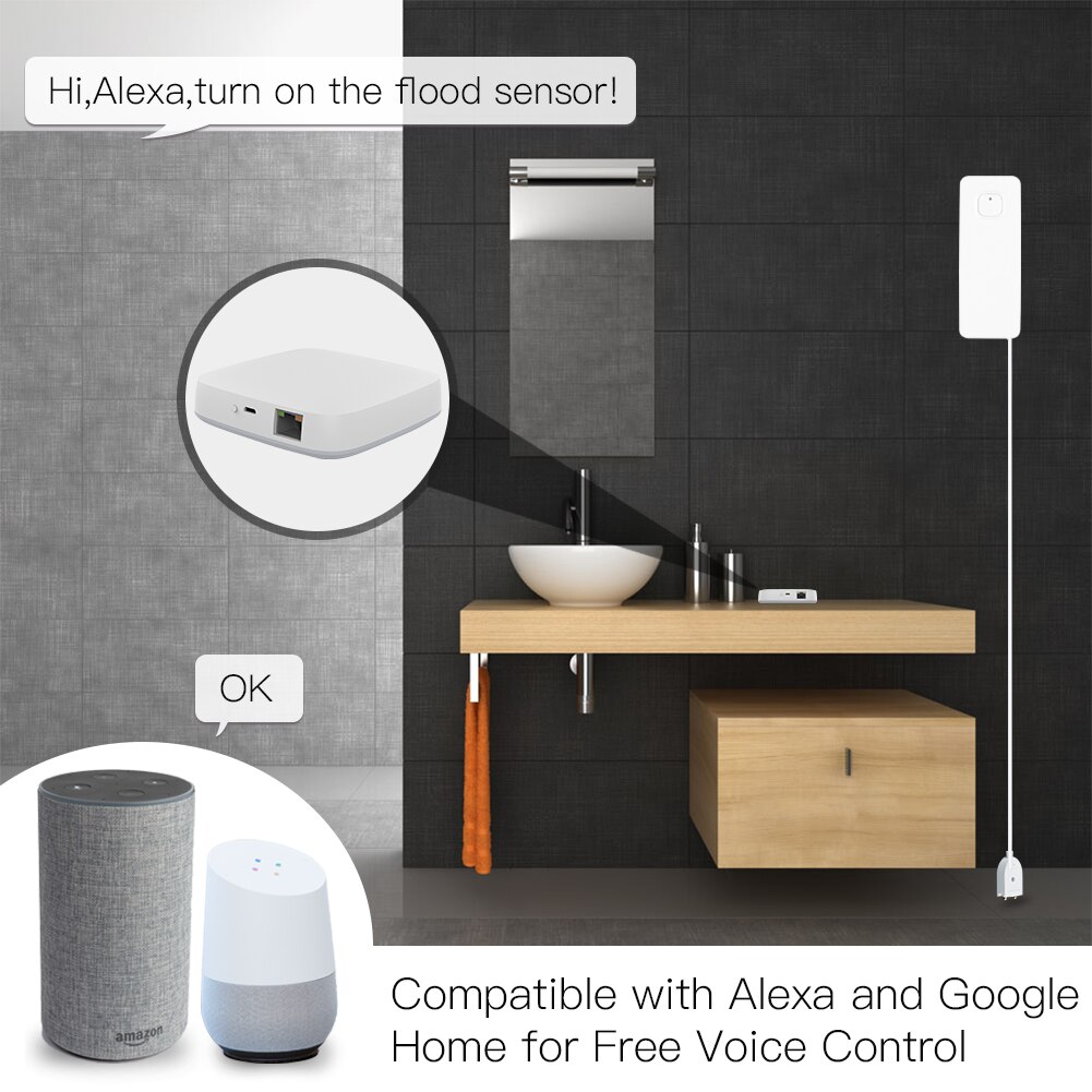 Zigbee smart gateway hub hjemmebro smart life app trådløs fjernkontroll fungerer med alexa google home tuya zigbee