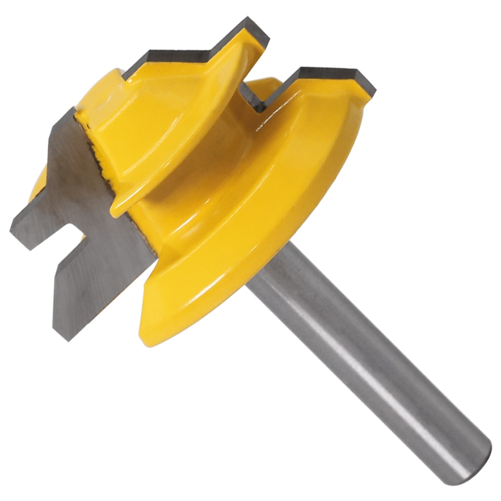 Miter Router 45 Degree Lock Miter Router Bit 6 to 1/2 Shank Woo... – Grandado