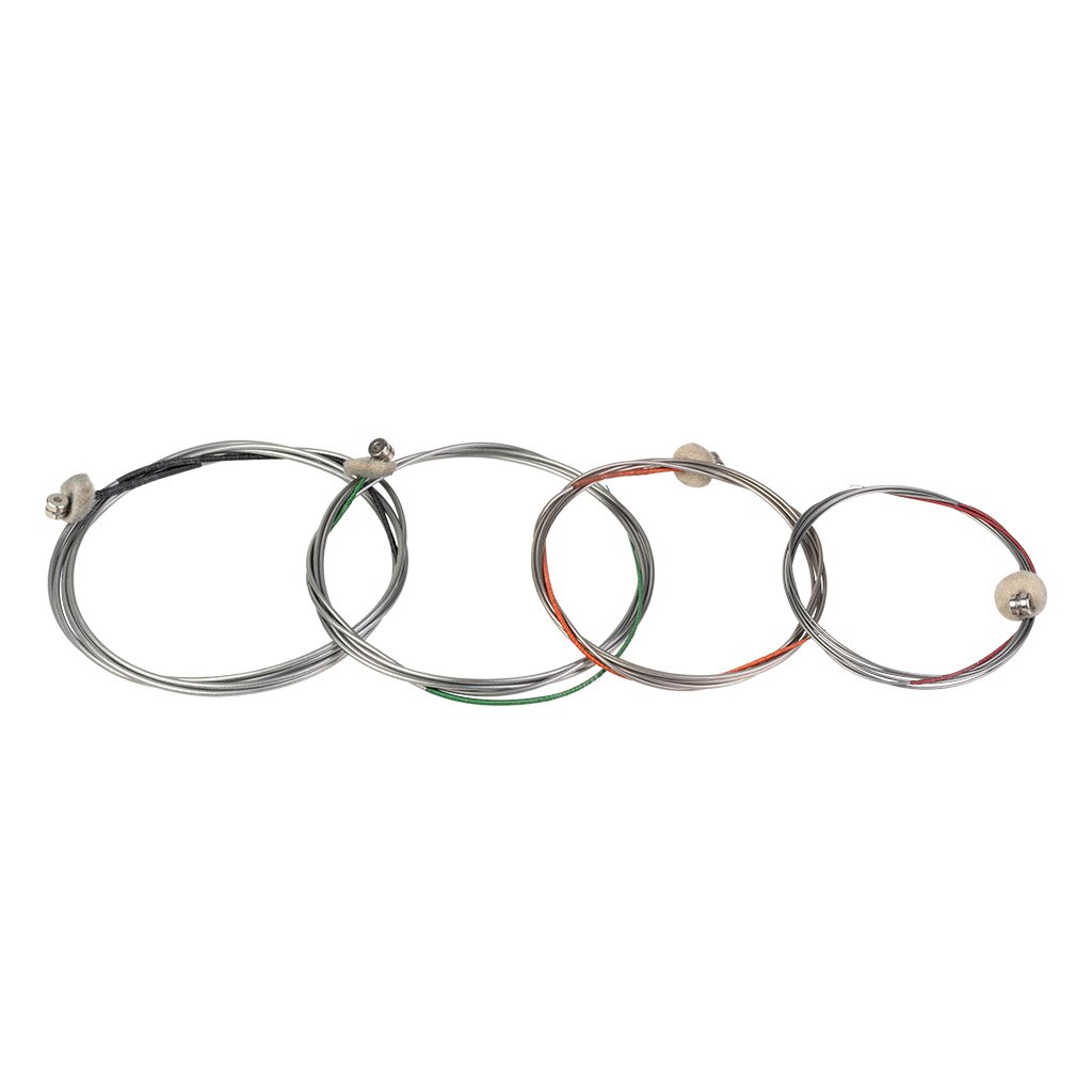 4 stuks elektrische basgitaar kleurrijke snaren basgitaar onderdelen zoet geluid muzikale onderdelen muziekinstrumenten en uitrusting: D
