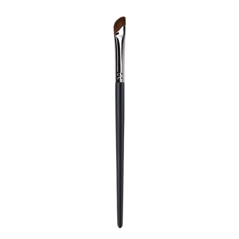 Blade Eyeliner Borstel Ultra Dunne Fijne Hoek Platte Wenkbrauw Borstel Platte Sikkel Eyeliner Borstels Precieze Detail Borstel Make-Up Tools: Rood