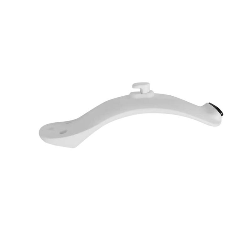 Aggiornato Splash Fender Short Ducktail per Xiaomi M365 Scooter parafango posteriore ala posteriore per Xiaomi M365 accessorio Scooter: white With hook