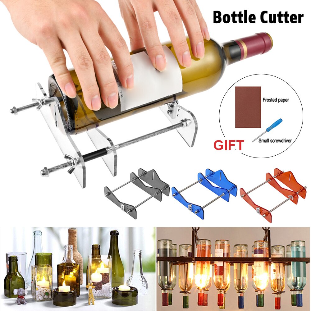 Glazen Fles Cutter Tool Professionele Gadget Voor Snijden Fles Glas Cup Cutter Diy Cut Gereedschap Kit Wijn Bier Glazen Fles decor