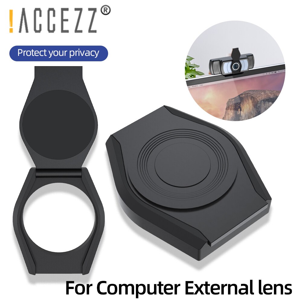 ! ACCEZZ Privatsphäbetreffend Aufkleber Antispy Objektiv Schutzhülle Für logitech C920/C922/C930e Webcam Abdeckung Objektiv Verschluss Kunststoff Kappe haube