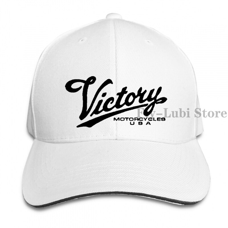 Victory Motorcycles Usa Baseball cap men women Trucker Hats adjustable cap: 1-White