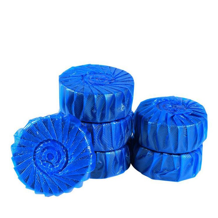 10 PCs Kamer Pot Blauw Bubble Wc Cleaner Kamer Pot Cleaner Wc Ontgeuringseffect Blok 1634