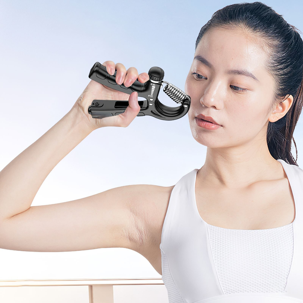 Einstellbares Hand-/Handgelenk-Trainingsgerät, Unterarm-Trainingsgerät, 10–60 kg, Handgriff-Trainer, kleiner Fingertrainer, Fingerstärke-Verstärker