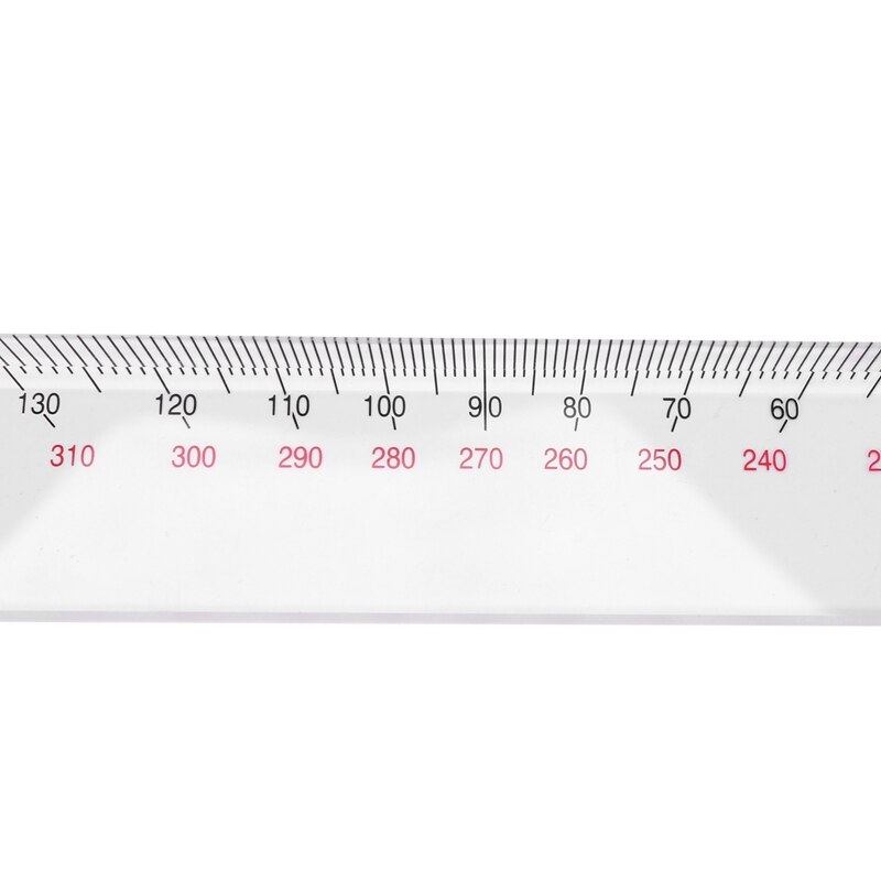 Marine Ruler Parallel Ruler Nautical Charts Parallel Ruler Mapping Points to Pull Parallel Ruler 450MM