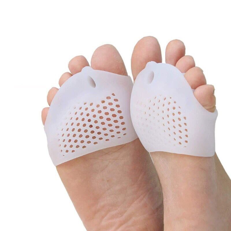 1 par knyst-tå-separator-korrektor hallux valgus rettetang kjeveortopedisk tåbøyler silikon-tå-fotdekselpleieverktøy