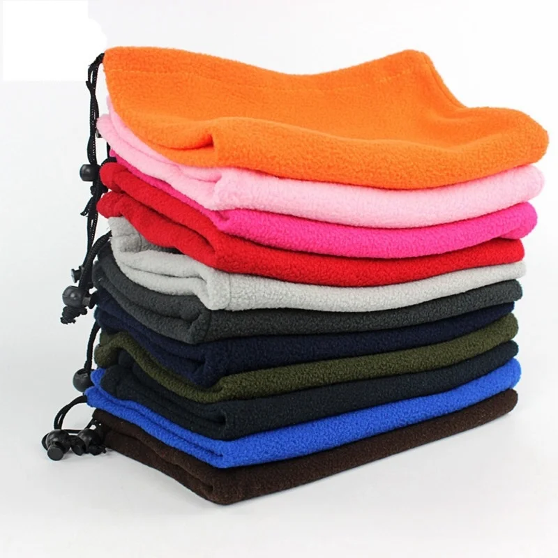 Bufanda de tubo de cuello a prueba de viento para hombre y mujer, pañuelo cálido de lana para invierno, máscara de media cara, ciclismo, deporte de esquí, Camping, senderismo