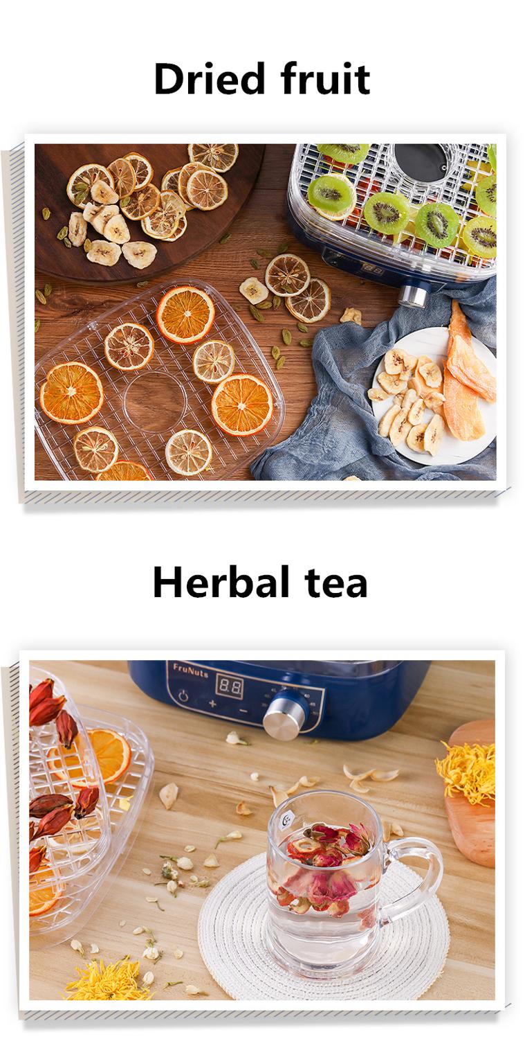 SUSWEETLIFE Fruit dryer food dryer fruit vegetables pet meat food air dryer small household，Small dried fruit dryer